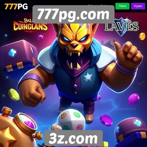 Variedade de jogos disponíveis no 777pg.com